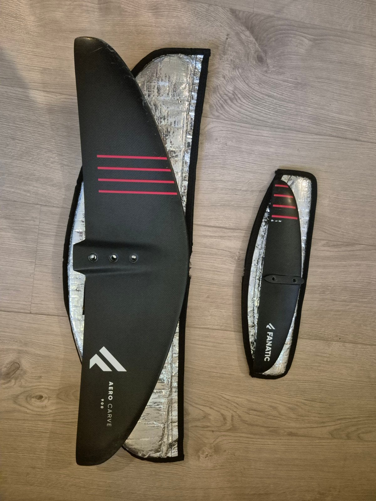 Fanatic Aero Carve wingset, front 900 rear 216, Watersport en Boten, Wingsurfen, Ophalen of Verzenden, Gebruikt