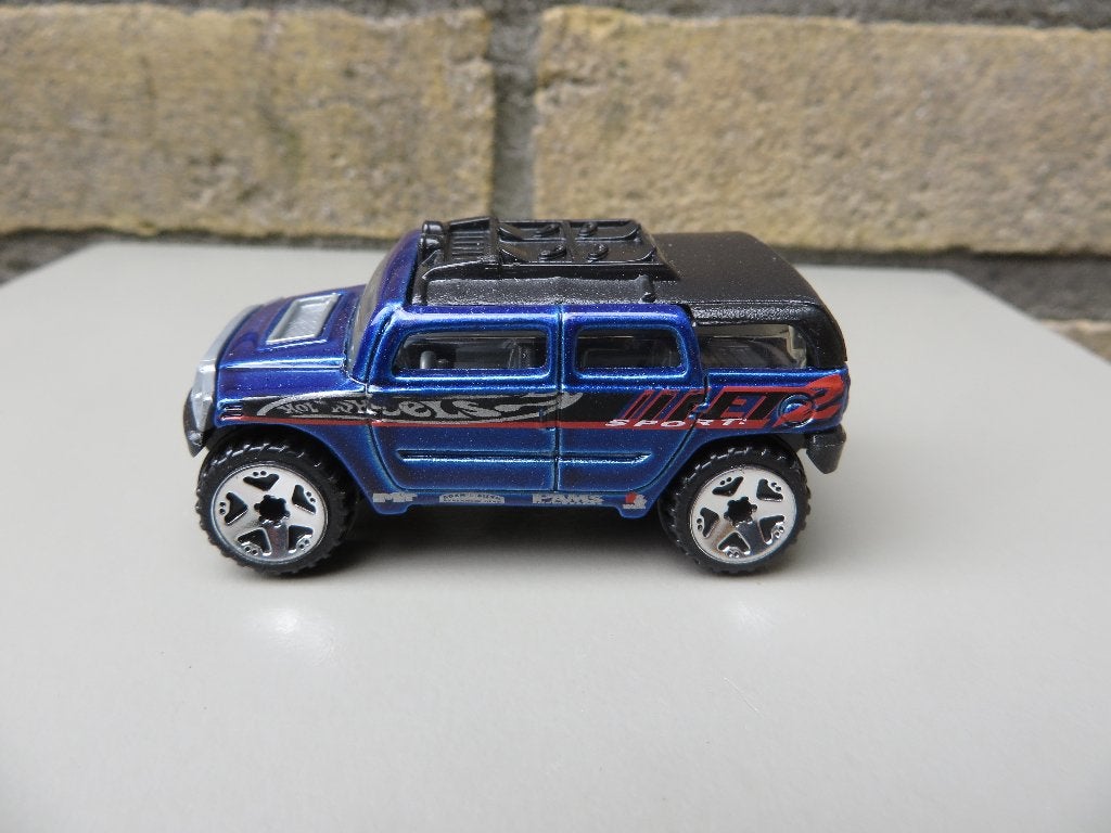 Hotwheels Rockster Hummer, Ophalen of Verzenden, Zo goed als nieuw, Auto