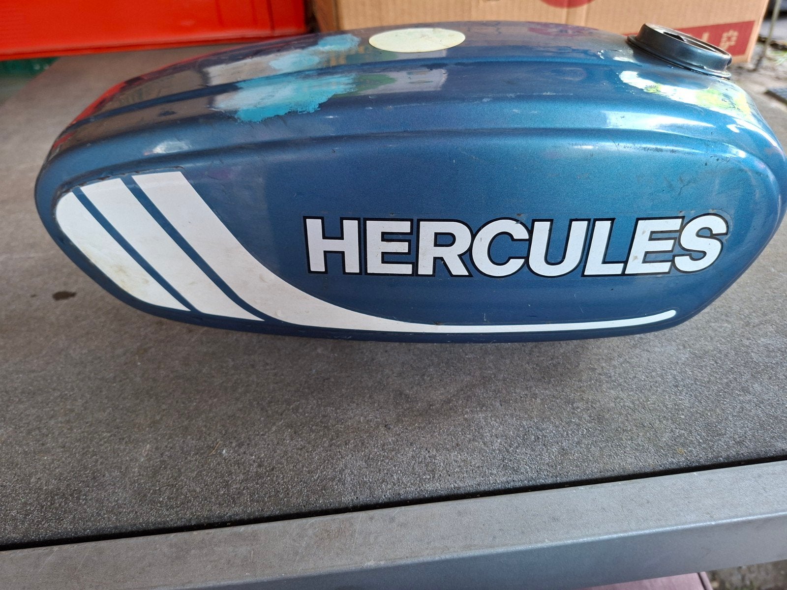 Hercules Tank Bromfiets Vintage Origineel Oldtimer, Ophalen of Verzenden, Gebruikt, Tank, Overige merken