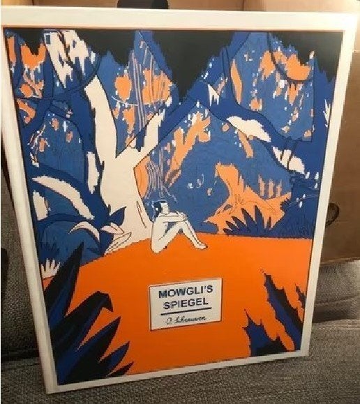 Mowgli's spiegel hardcover b4, Eén stripboek, Ophalen of Verzenden, Zo goed als nieuw