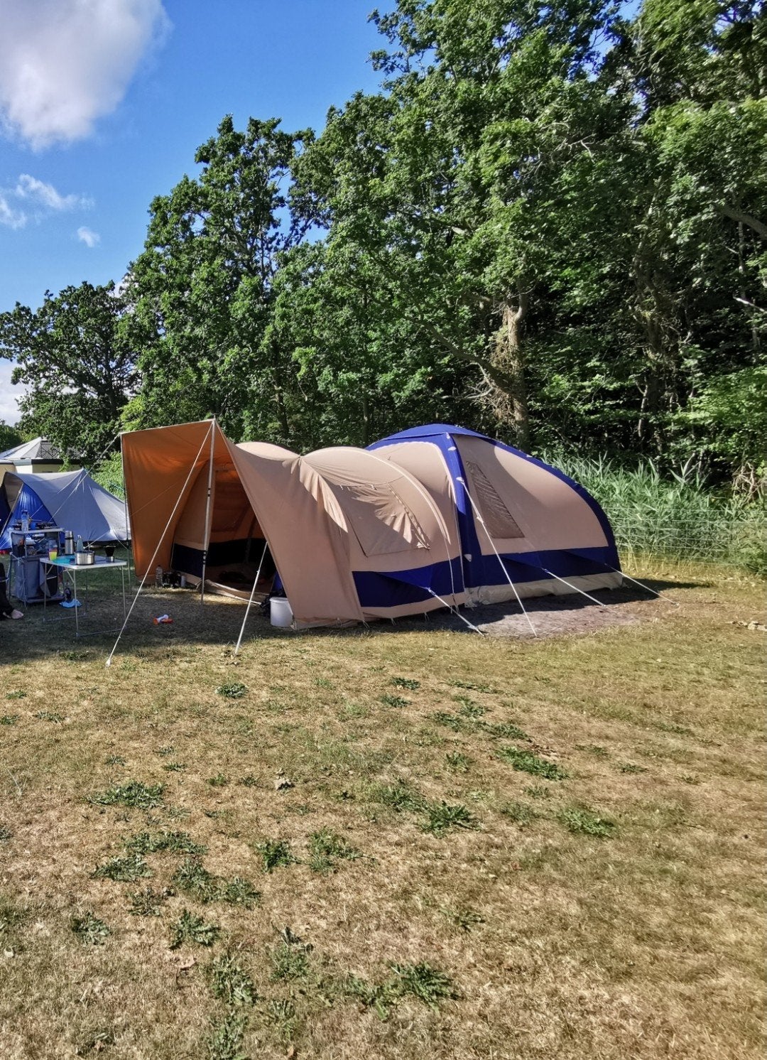 Vrijbuiter Wilderness 360 Ten Cate opblaasbare tent, Caravans en Kamperen, Tenten, Ophalen, Zo goed als nieuw, Tot en met 5