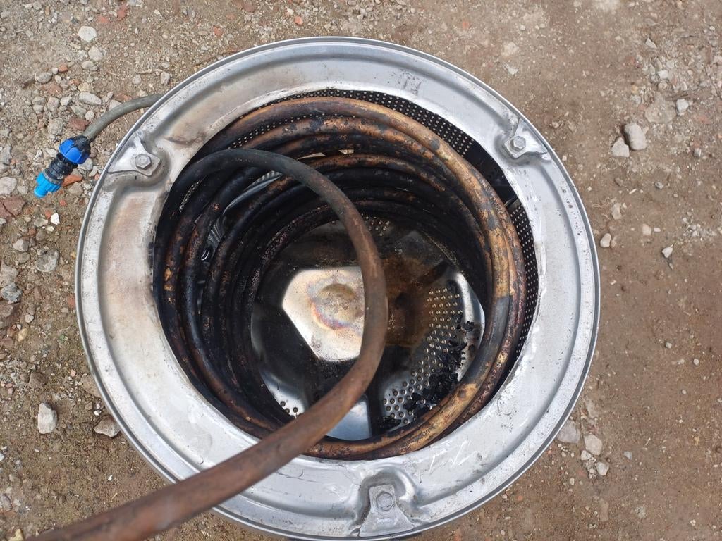 Hottub zwembadje kachel hout gestookt, Ophalen of Verzenden