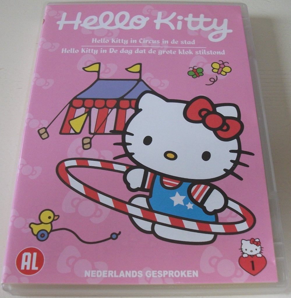 Dvd *** HELLO KITTY 1 ***, Avontuur, Alle leeftijden, Tv-serie, Zo goed als nieuw