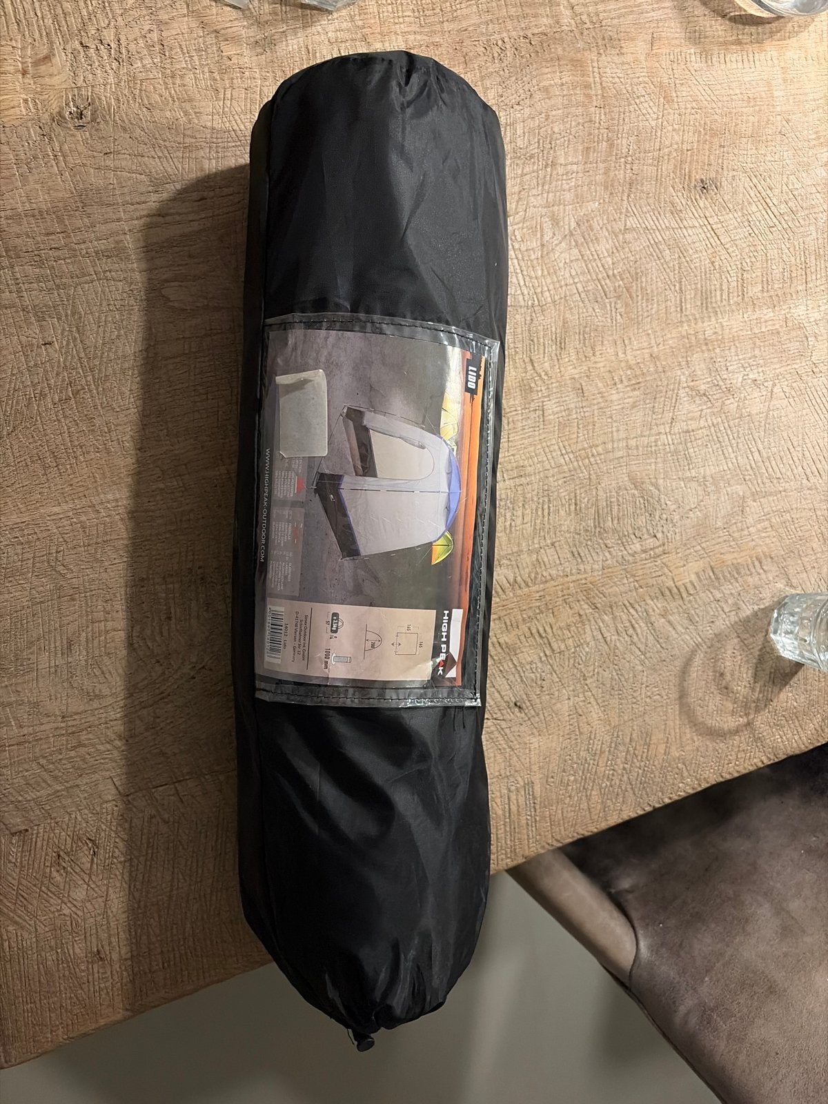 High Peak LIDO douche / omkleed  tent -  Compact, Caravans en Kamperen, Tenten, Ophalen of Verzenden, Zo goed als nieuw, Tot en met 2