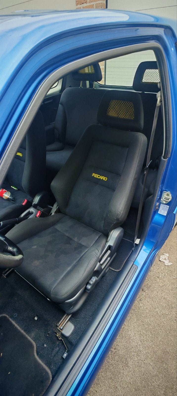 Recaro Fishnet stoelen, Auto-onderdelen, Interieur en Bekleding, Ophalen, Gebruikt