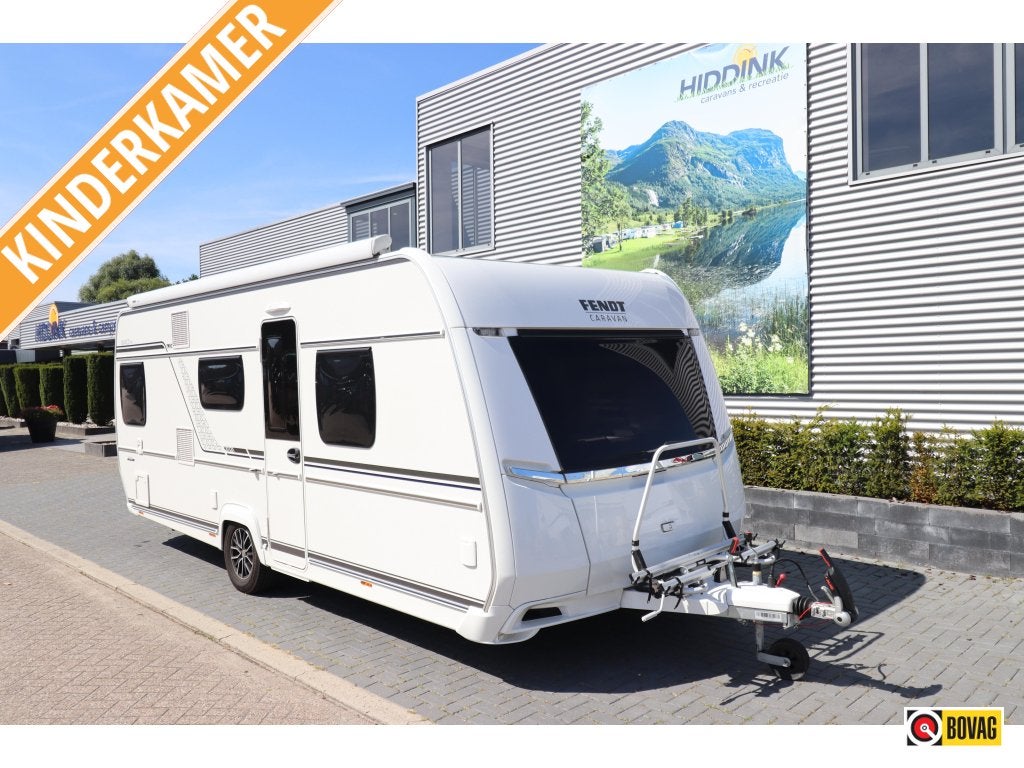 Fendt Bianco Activ 560 SKM zeer compleet!, Caravans en Kamperen, Bedrijf, Schokbreker, Tot en met 6, 1250 - 1500 kg
