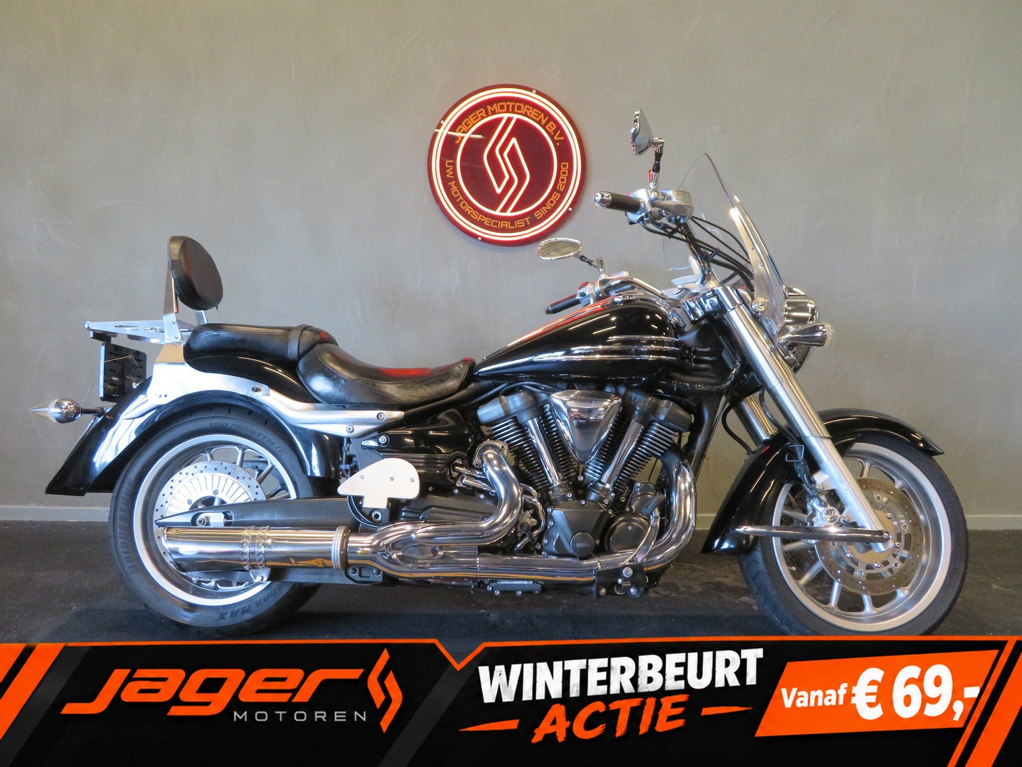 Yamaha XV 1900 XVZ 1900 DIKKE CHOPPER SUPE (bj 2007), Motoren, Chopper, Gebruikt, 1854 cc, Bedrijf