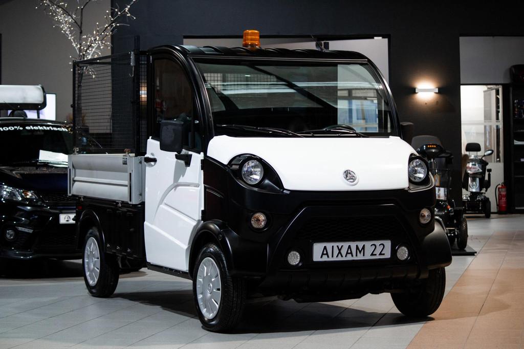 Aixam Brommobiel 4x D-Truck laadbak 2020 / BTW voertuig, Gebruikt, Overige merken