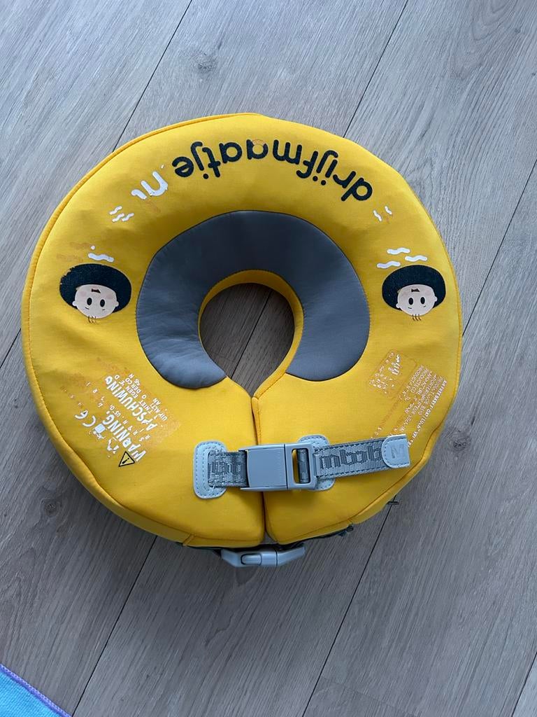 Drijfmatje zwemband geel - drijfring baby/kind, Ophalen of Verzenden, Gebruikt