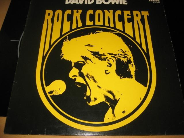 DAVID BOWIE / ROCK CONCERT, Cd's en Dvd's, Vinyl | Rock, Gebruikt, Poprock, 1970 - 1979, 12 inch, Ophalen of Verzenden