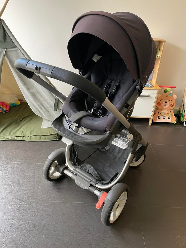 Kinderwagen Stokke Crusi - T.E.A.B., Gebruikt, Verstelbare duwstang, Ophalen, Kinderwagen