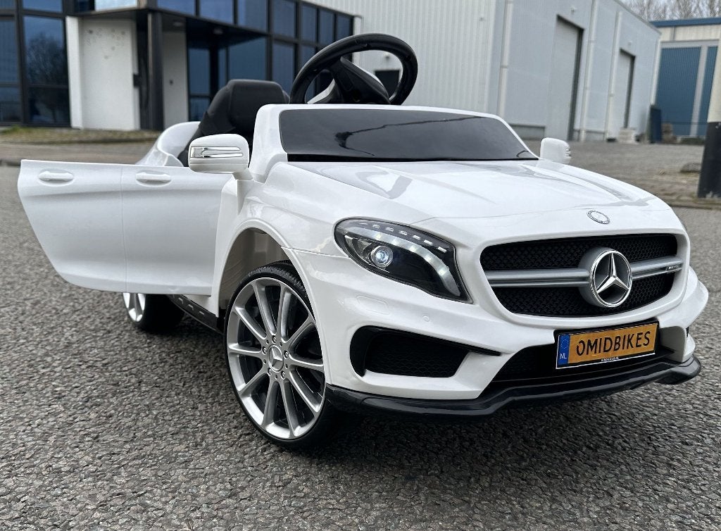 Mercedes GLA45 AMG 12v wit afstandsbediening NIEUW TIP!, Nieuw