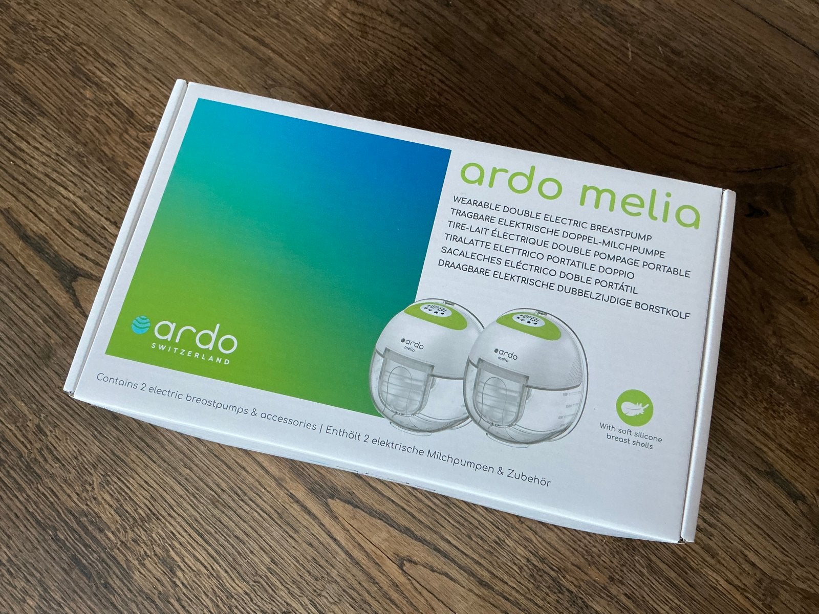 Gloednieuw - Ardo Melia Dubbele Draagbare Borstkolf, Ophalen, Nieuw