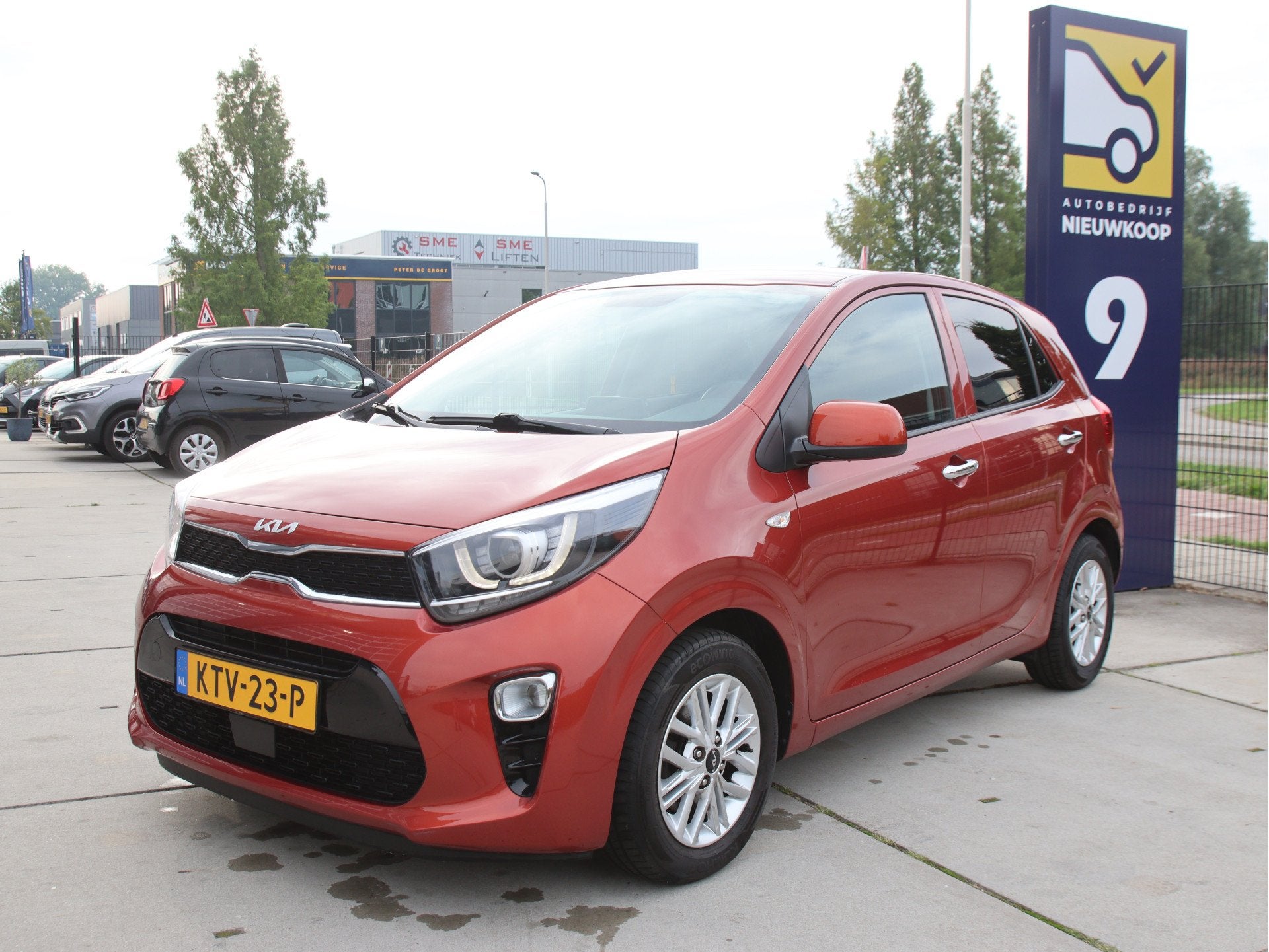 Kia Picanto 1.0 DPi DynamicPlusLine Stoel- & Stuurvw, Carpla, Stof, Gebruikt, Euro 6, 4 stoelen