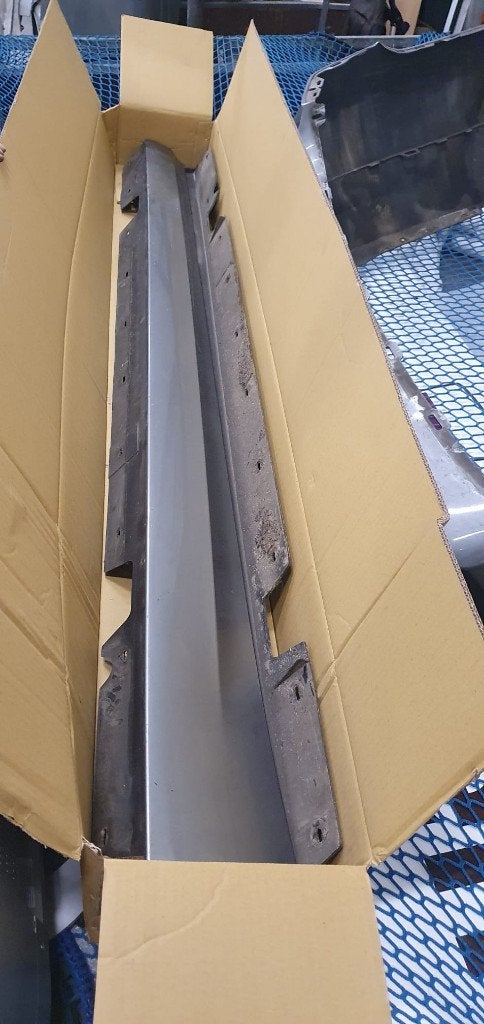 BMW E91 LCI 3-serie Sideskirts Space Grau A52, Ophalen, BMW, Bumper