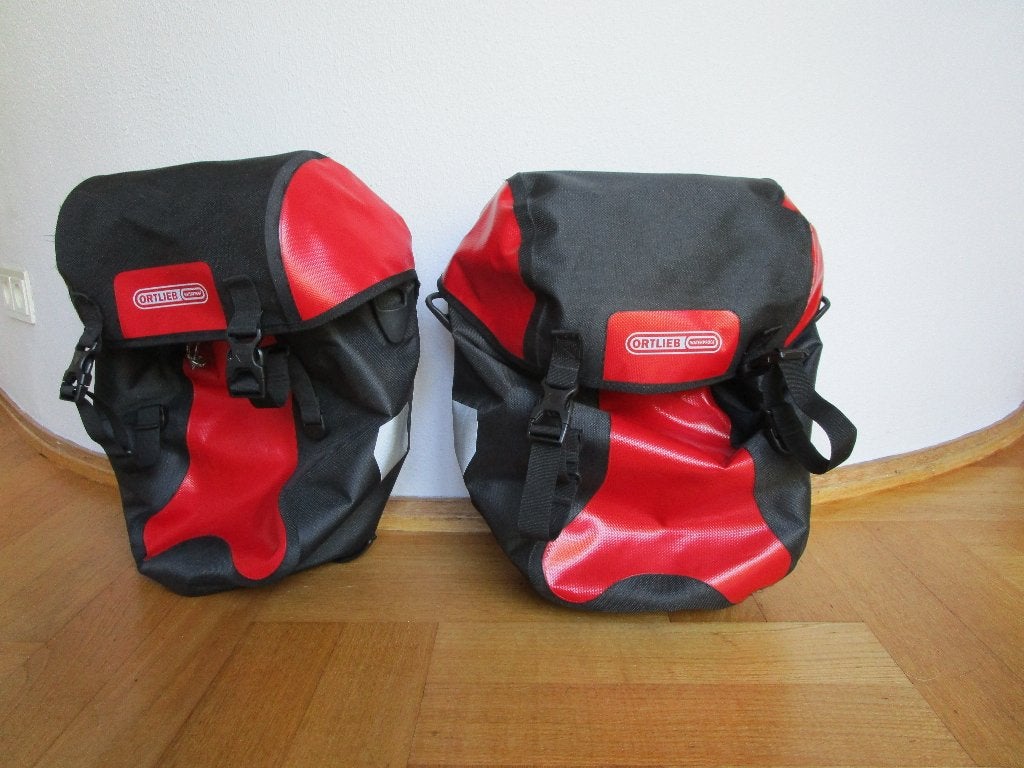 2 Ortlieb fietstassen met klep, Ophalen of Verzenden, Zo goed als nieuw, Ortlieb