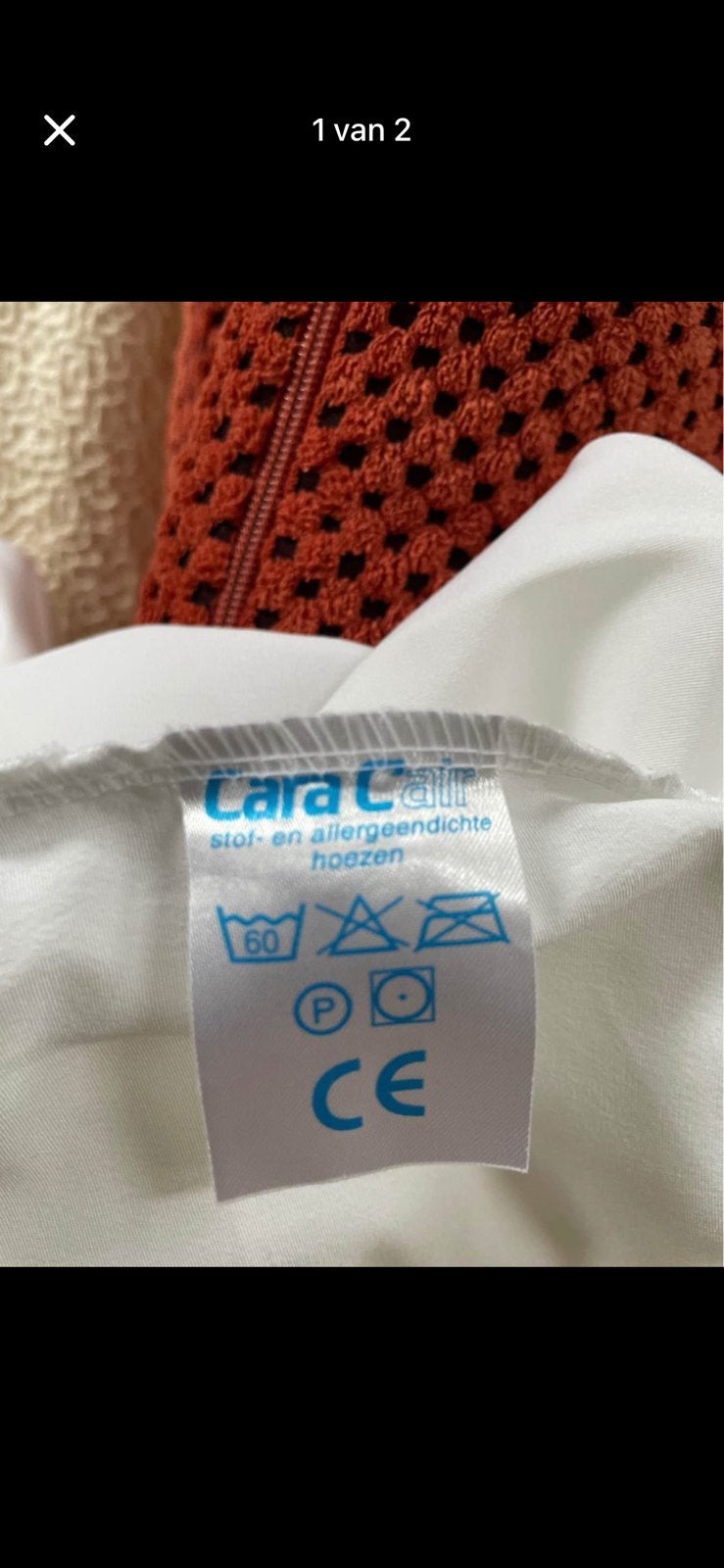 Anti Allergie dekbedhoes, Maat XL, Ophalen, Zo goed als nieuw, Overige