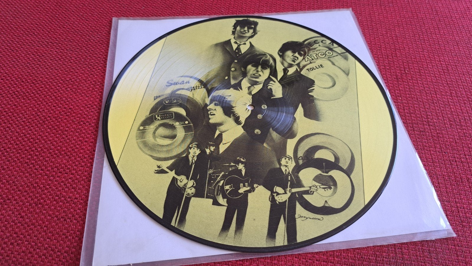 Beatles Come on and sing   lp vinyl, Ophalen of Verzenden, LP