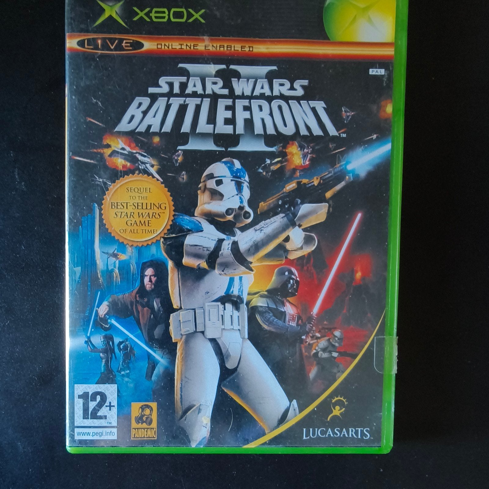 Star Wars Battlefront II - Xbox Original (PAL), Shooter, 1 speler, Ophalen of Verzenden, Zo goed als nieuw