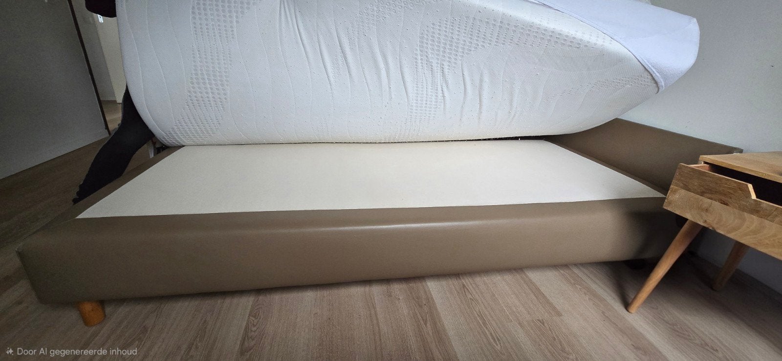 2x 1 persoons boxspring bodem, Ophalen, Gebruikt, 90 cm, Tweepersoons