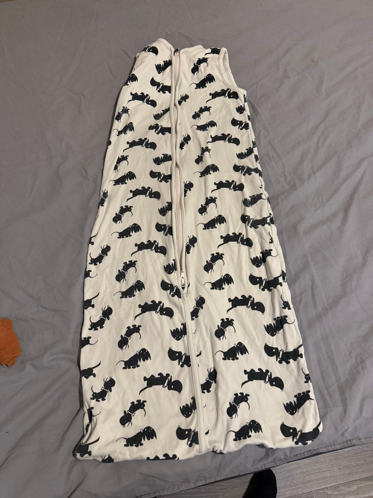Takki Slaapzak met leuke takki print, Ophalen, Gebruikt, Wit, Slaapzak