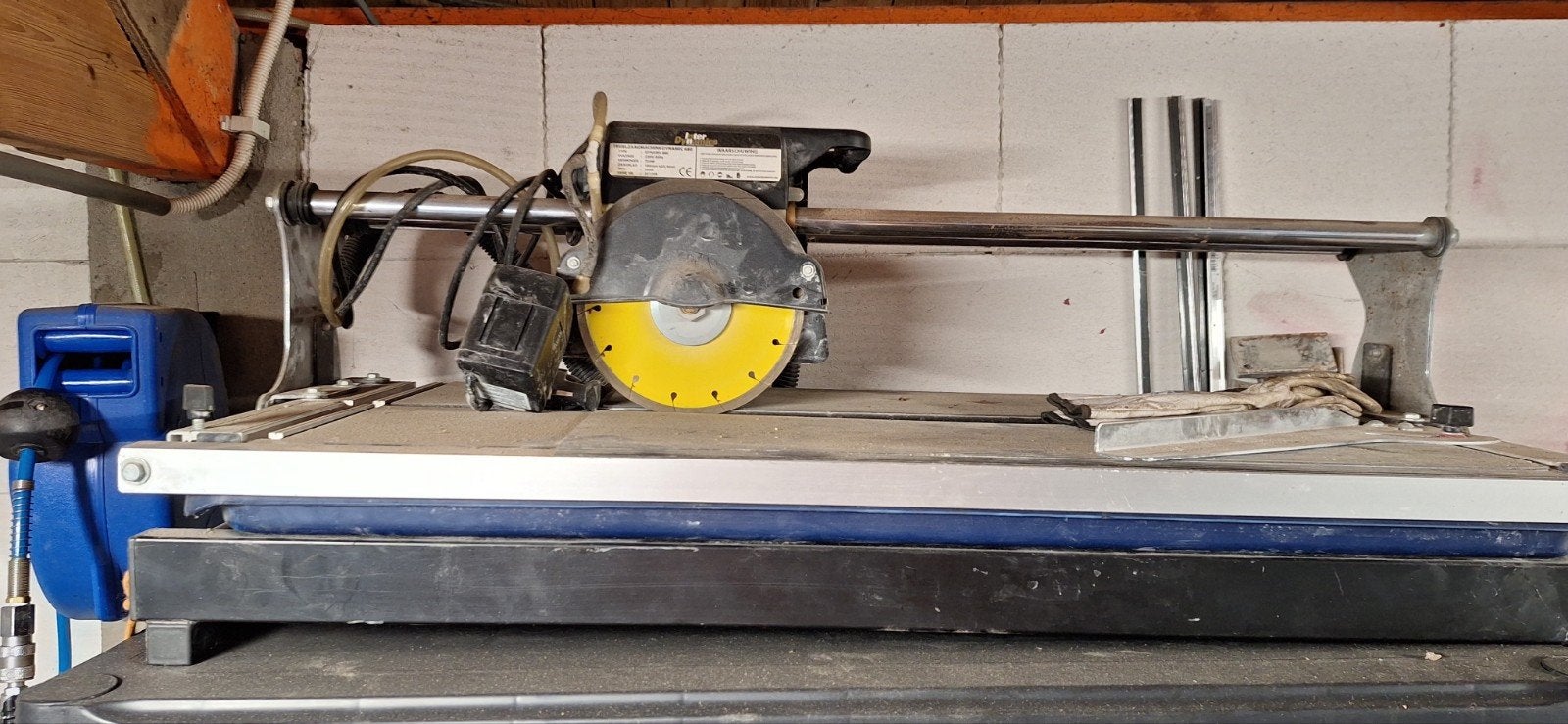 Tegelzaagmachine Dynamica - Werkt perfect, Ophalen, Overige typen, 1200 watt of meer, Gebruikt