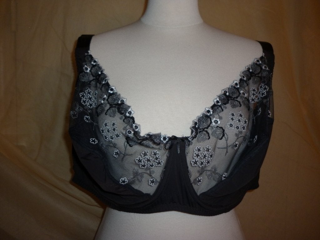 beugelBh maat 115H (full-cup), Verzenden, Grijs, BH