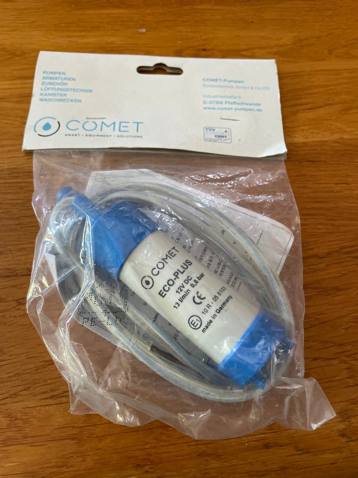 Comet ECO-PLUS Dompelpomp 12V DC - Nieuw in verpakking, Ophalen of Verzenden, Nieuw