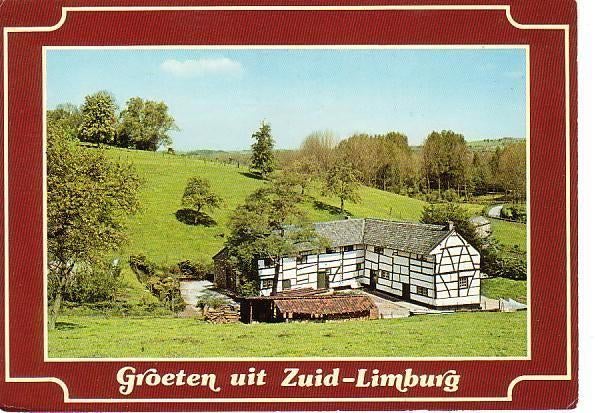 Ansichtkaart	Berg en Terblijt	HR Holland	Zuid-Limburg, Verzamelen, Verzenden, 1960 tot 1980, Gelopen, Limburg