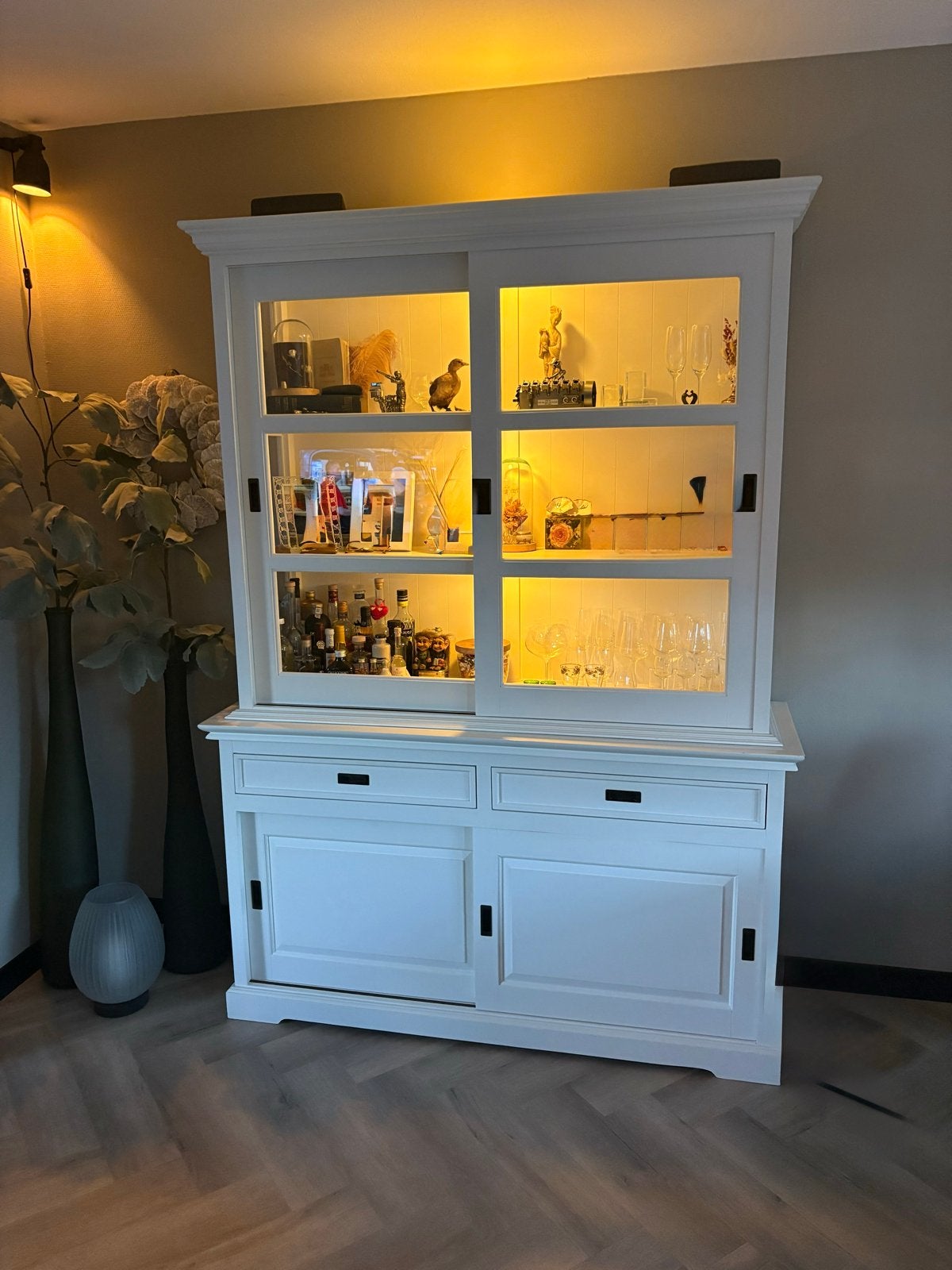 Buffetkast De Bommel 160x220x50 cm, Huis en Inrichting, Ophalen, Gebruikt, 200 cm of meer, 150 tot 200 cm