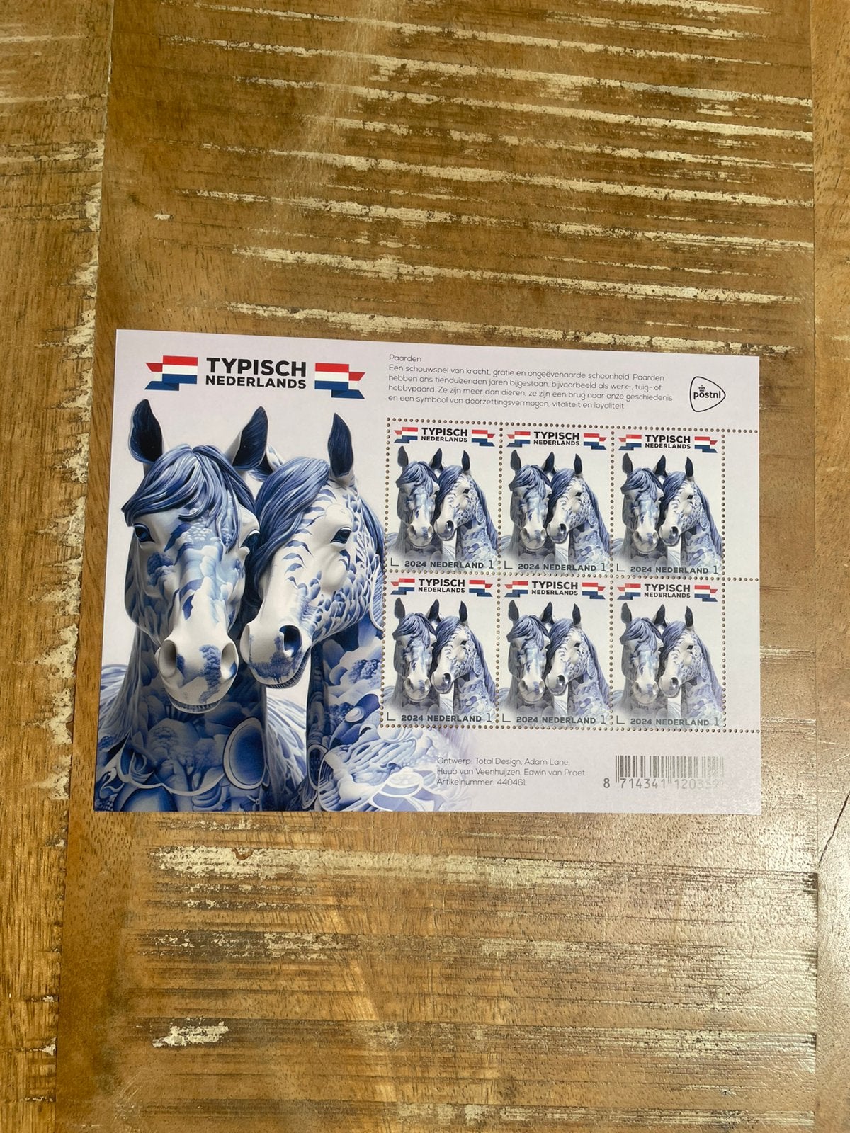 2024 Vel Typisch Nederlands Paarden NVPH V4189 Postfris., Ophalen of Verzenden, Na 1940, Postfris