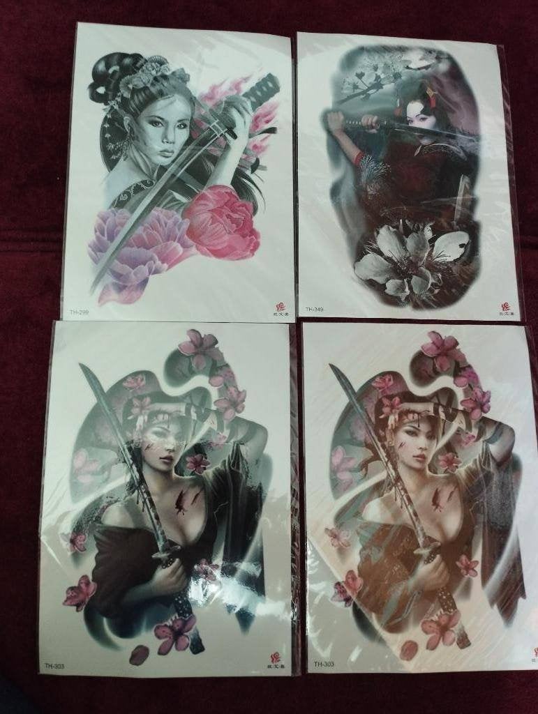 Tydelijke tattoos 20 cm, Ophalen, Nieuw, Overige typen