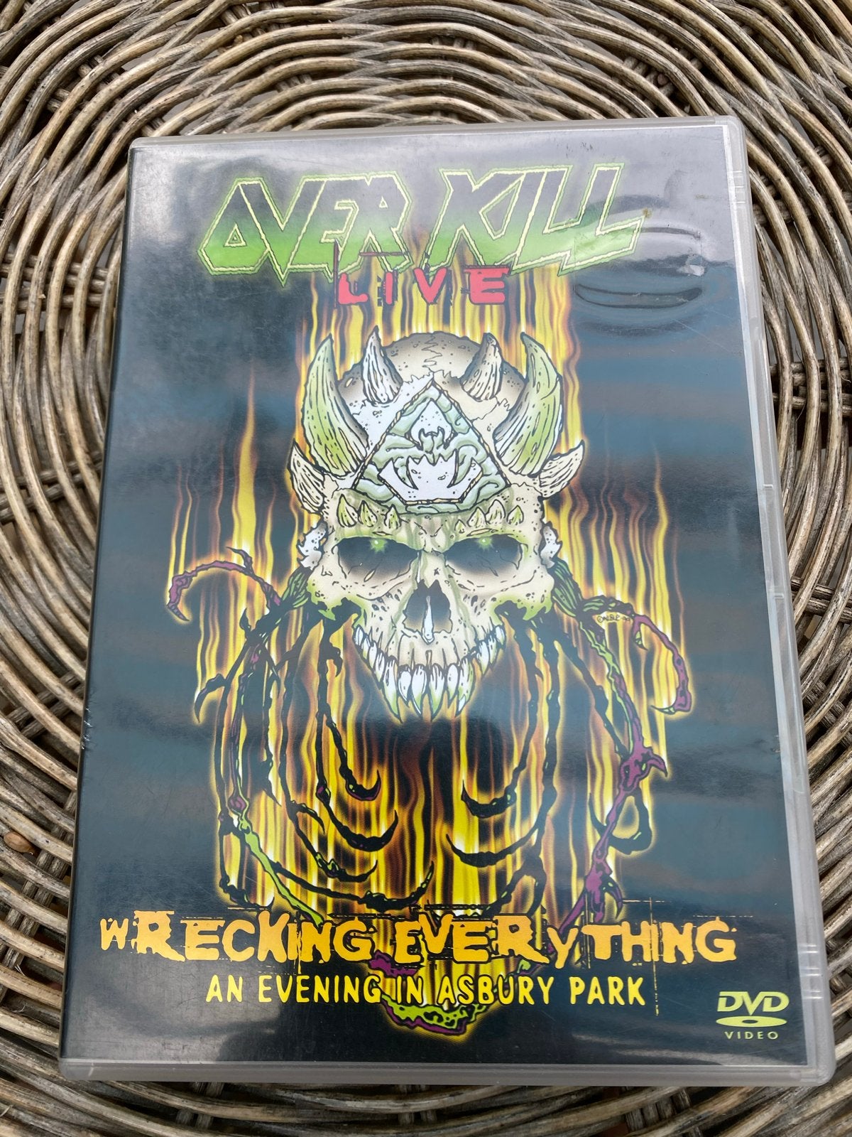 Overkill - Wrecking Everything Live DVD (Thrash Metal), Cd's en Dvd's, Engels, Ophalen of Verzenden, Concert, Vanaf 12 jaar