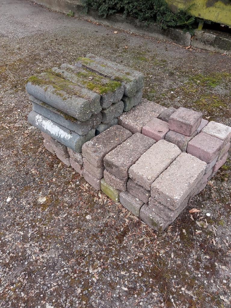 Gratis stenen, Tuin en Terras, Ophalen, Beton, Klinkers