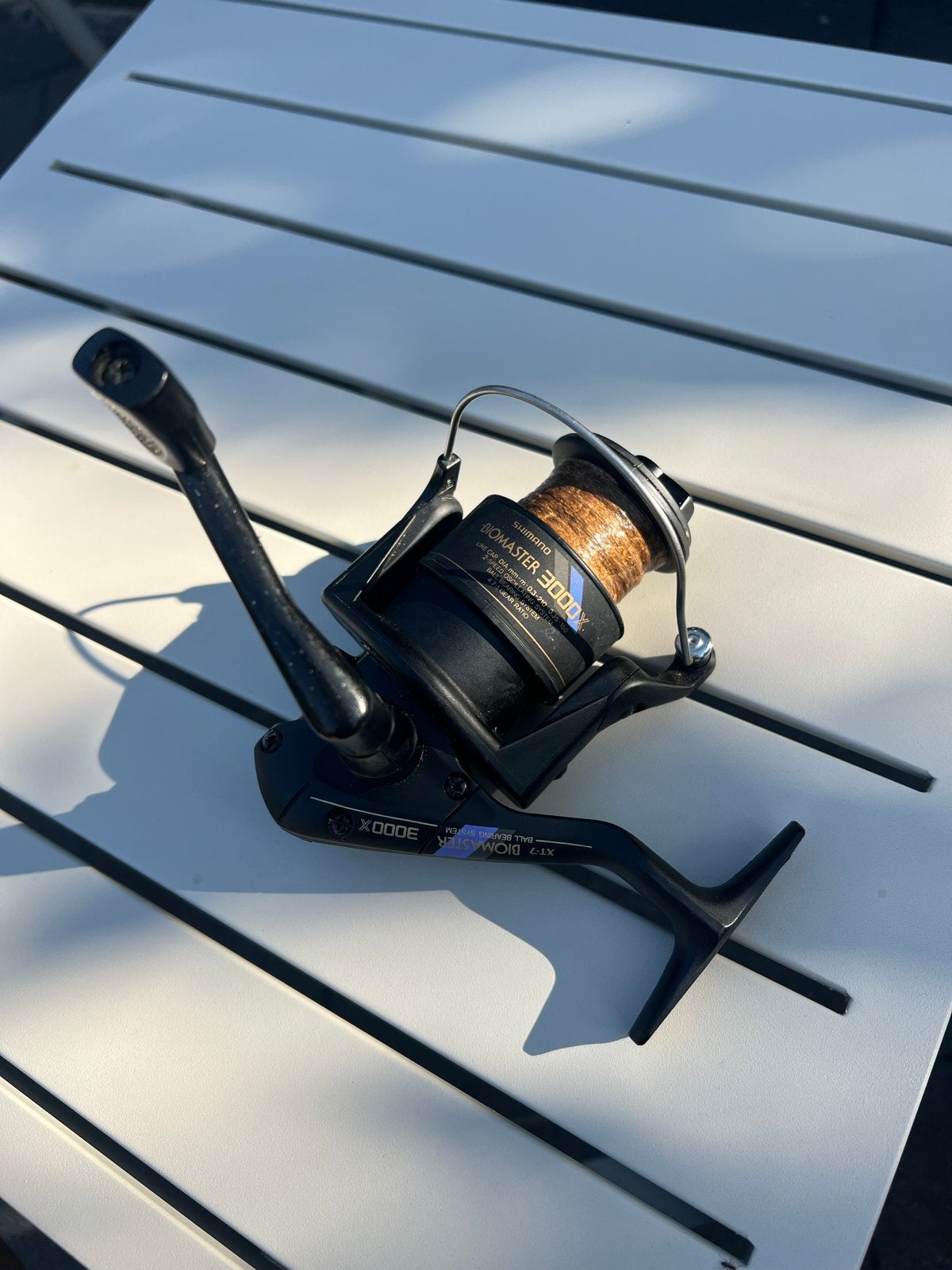 Shimano Biomaster 3000X Vismolen, Ophalen, Gebruikt, Molen