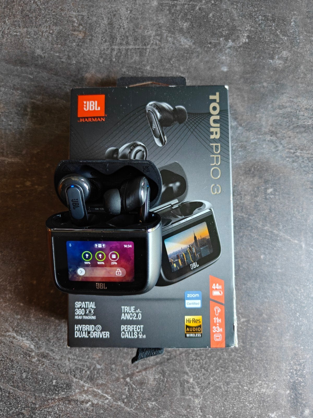 JBL Tour Pro 3 Draadloze In-ear Koptelefoon met Smart Case, Ophalen of Verzenden, Nieuw, Overige merken