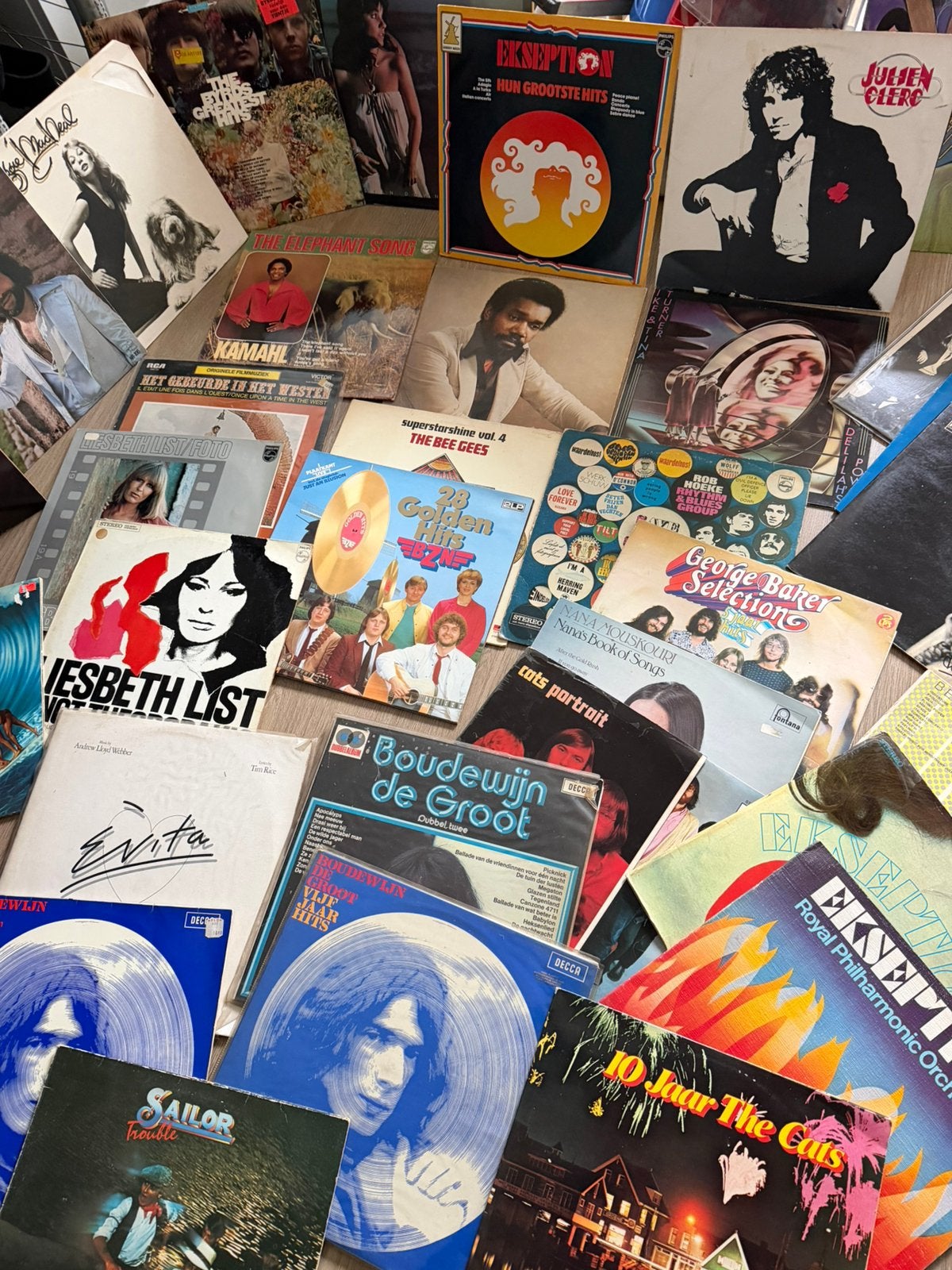 Ongeveer 30 lp ook dubbelalbums, Ophalen of Verzenden, Gebruikt, Platenspeler, Overige merken