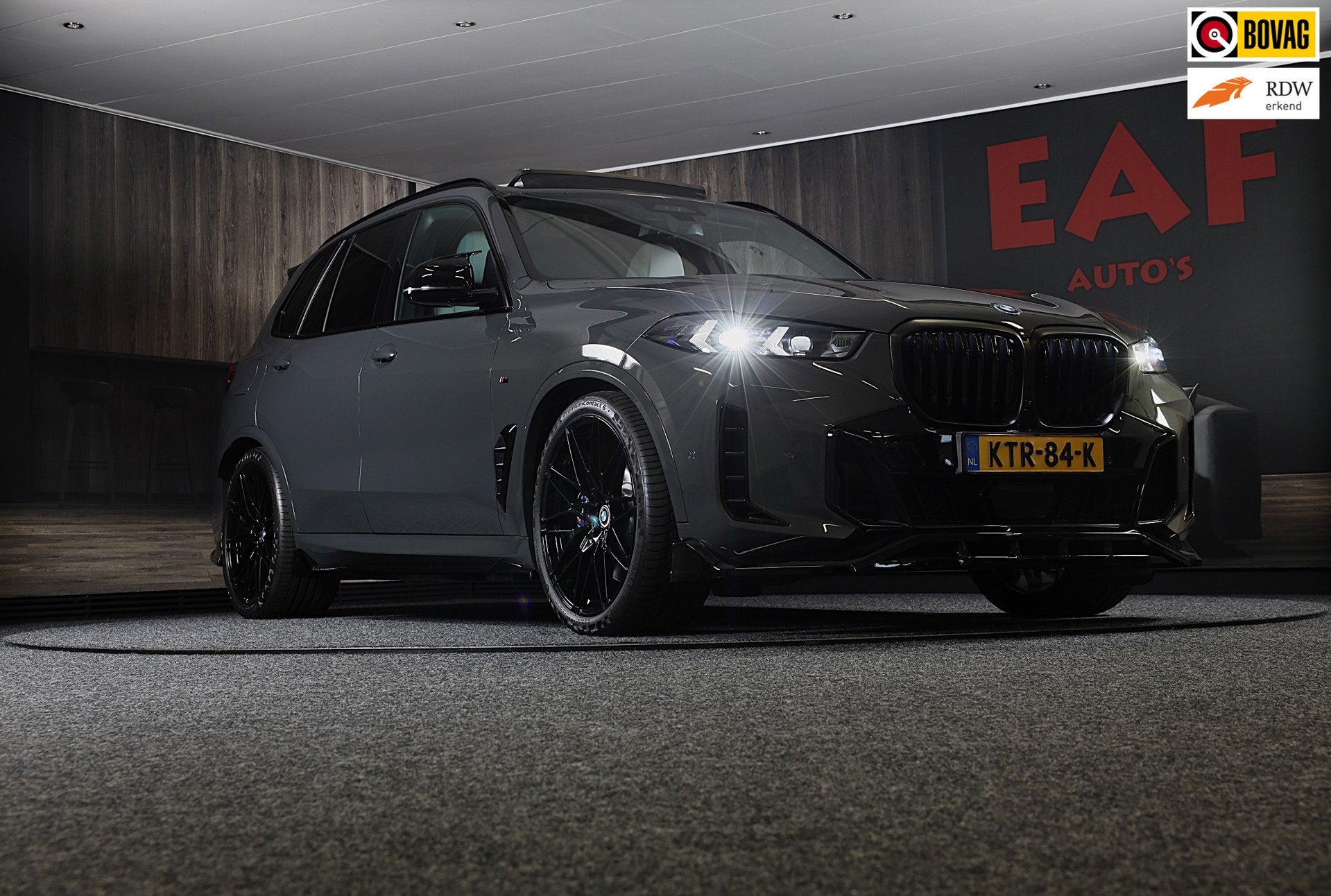 BMW X5 XDrive50e M Line / Head Up / Memory / Leder / HK / Op, Gebruikt, 2395 kg, 360 pk, Leder