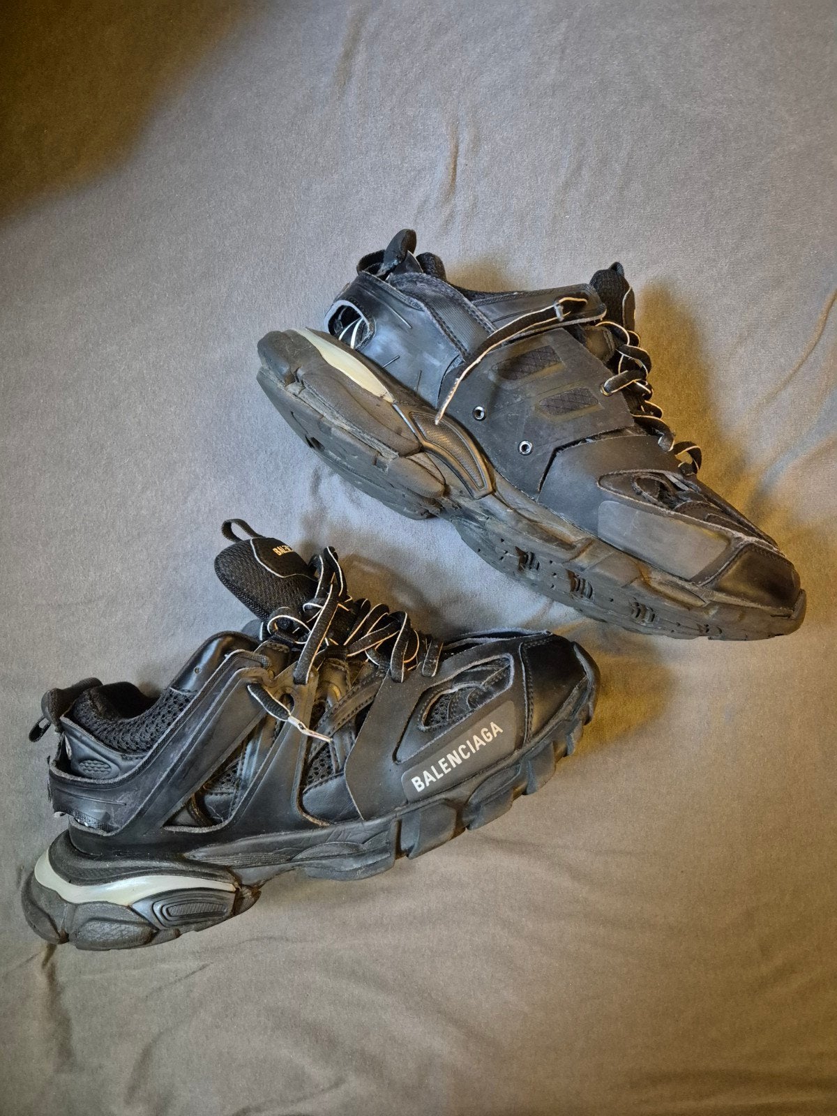 Balenciaga Tracks maat 40, Kleding | Heren, Ophalen, Zwart