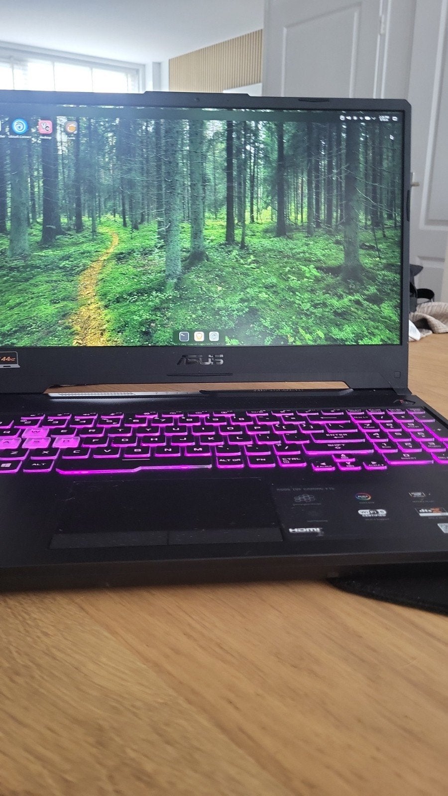 Gaming laptop ASUS TUF Gaming F15 FX506LH - 144Hz scherm, Computers en Software, Ophalen of Verzenden, Zo goed als nieuw