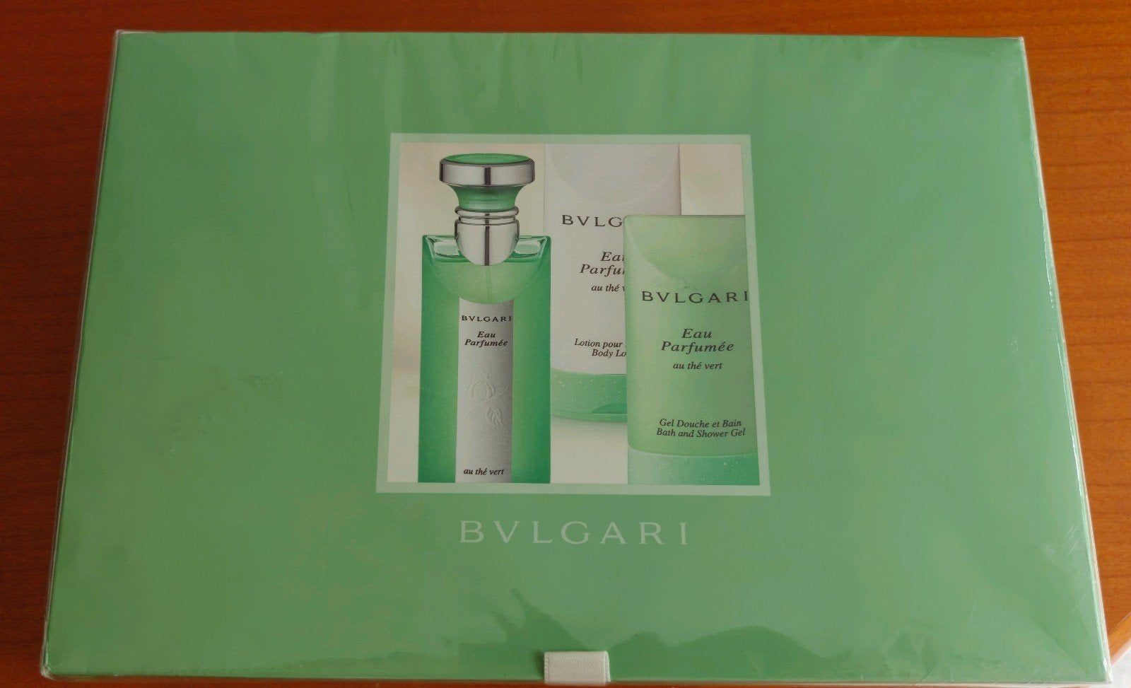 Bvlgari Eau Parfumée au thé vert cadeauset ongeopend, Verzenden, Nieuw