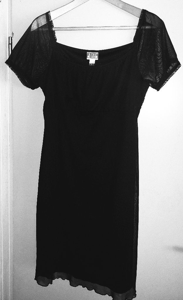 Mini-jurk zwart, Kleding | Dames, Maat 38/40 (M), Rainbow, Zwart, Ophalen of Verzenden