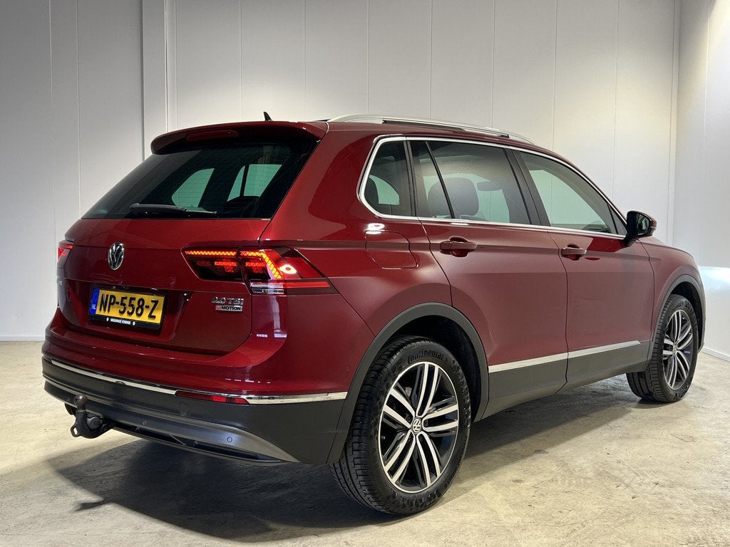 Volkswagen Tiguan 2.0 TSI 4Motion Highline | Navigatie/Andro, Automaat, Stof, Gebruikt, 4 cilinders