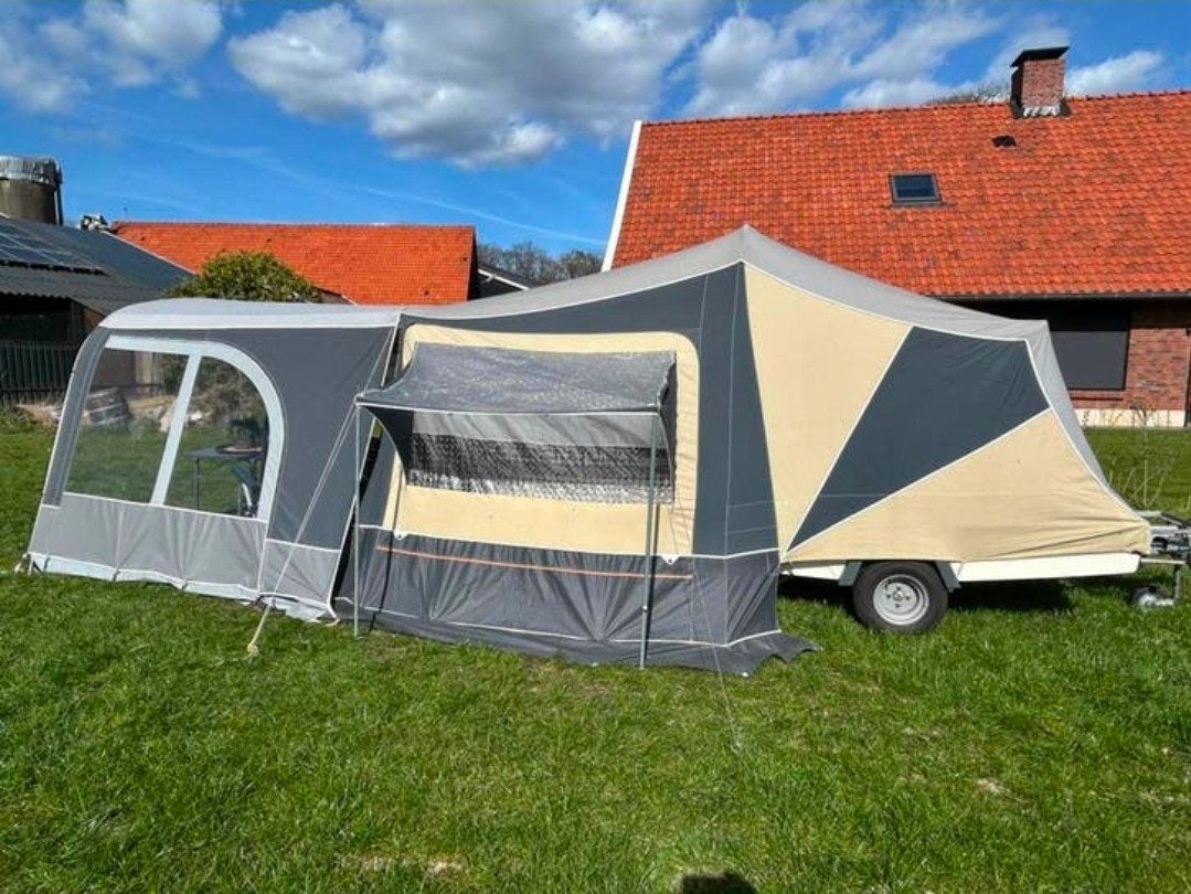 Camp-let Concorde met luifel., Ophalen, Camp-Let, Grijs, Tot en met 4