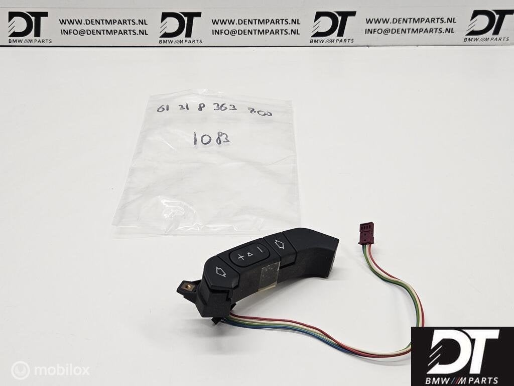Stuurwielbediening BMW E39 E38 E53 61318363700, Nieuw, Ophalen of Verzenden
