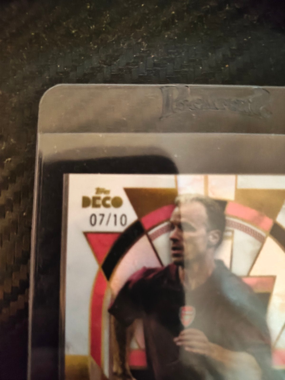 Dennis Bergkamp Topps Deco 07/10 Arsenal FC Spelerskaart, Ophalen of Verzenden, Zo goed als nieuw, Buitenlandse clubs, Spelerskaart