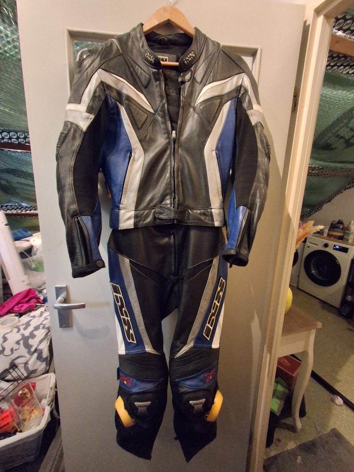 IXS Combi Motorpak Maat 48 met Knie Sliders, Motoren, Ophalen, IXS, Tweedehands, Heren