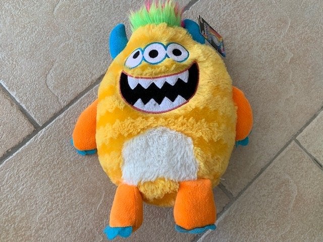 Knuffel kussen monster 35 cm nieuw, Ophalen of Verzenden, Nieuw, Overige typen