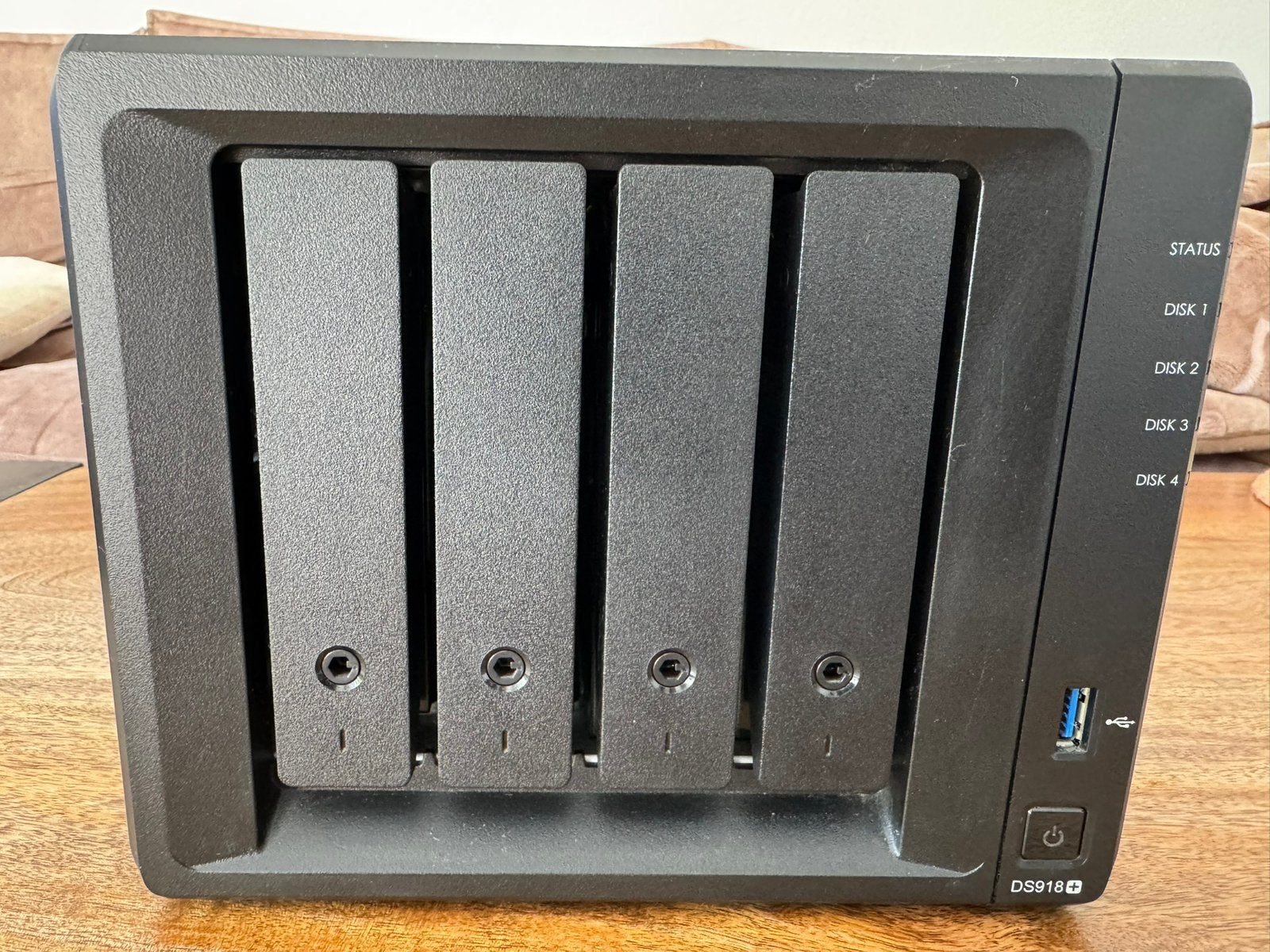 Synology DS918+ NAS – 16 TB opslag – Goede staat, Computers en Software, Verzenden, Gebruikt