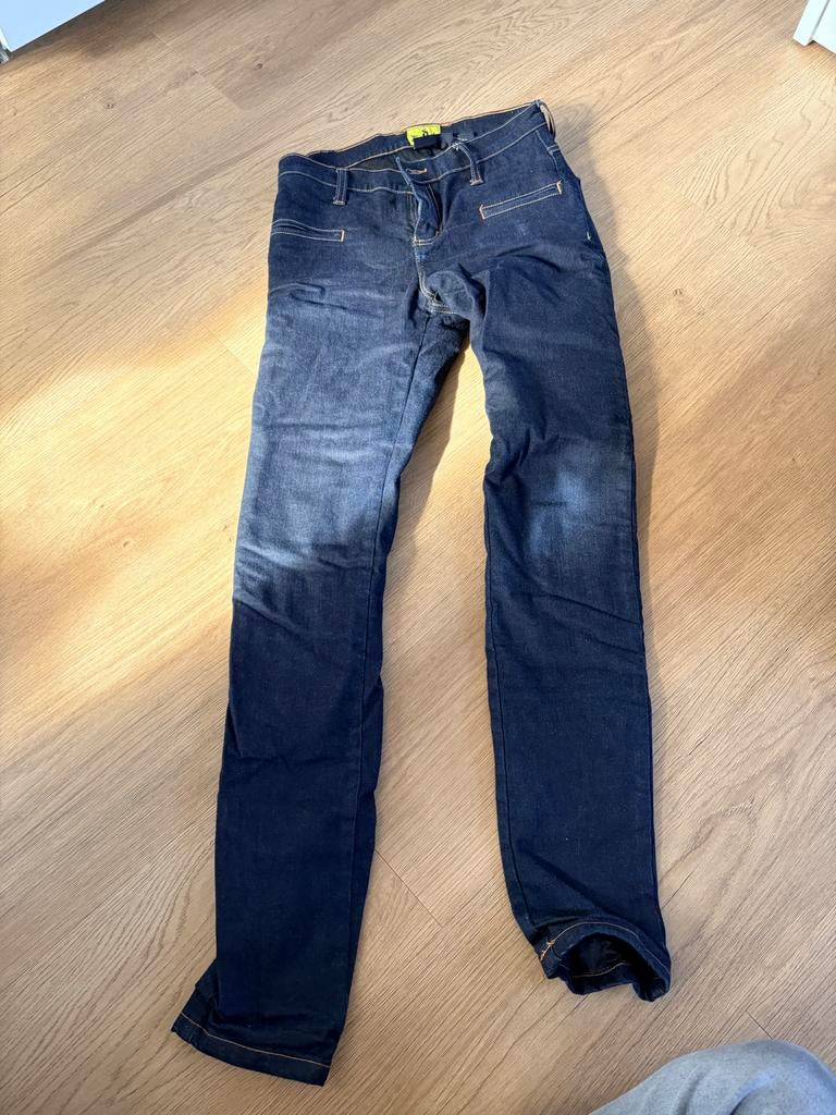 Draggin Roomoto jeans/spijker motorbroek, gevoerd maat 8, Motoren, Kleding | Motorkleding, Ophalen of Verzenden, Tweedehands, Heren